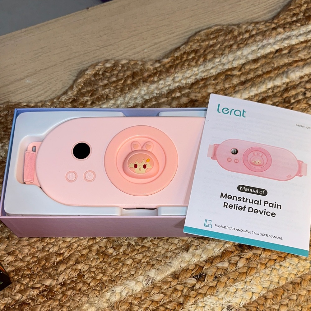 Pink Menstrual Pain Relief Device
